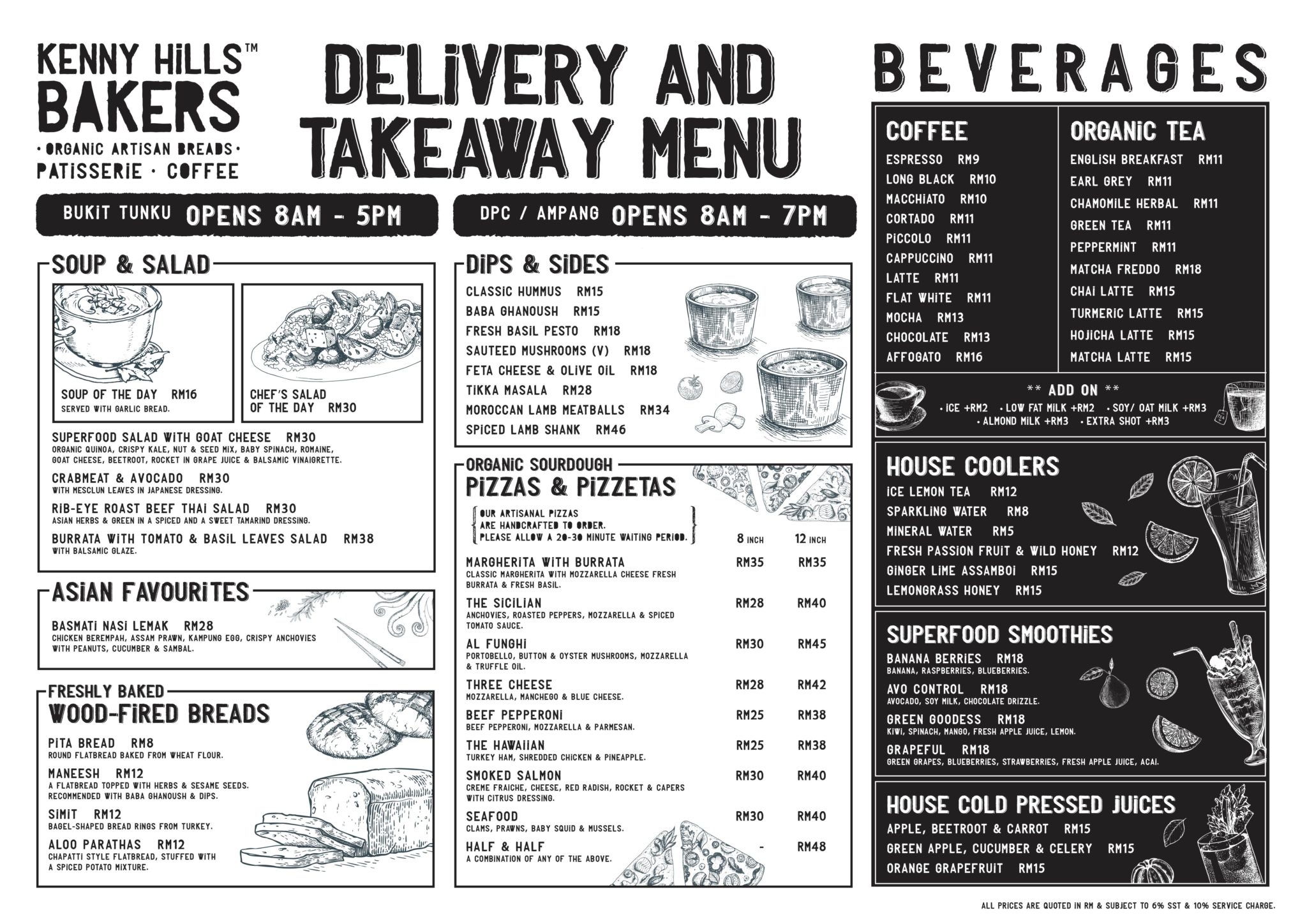 Kenny Hills Bakers (Bukit Tunku) Cafe Culture Bakery Cafe