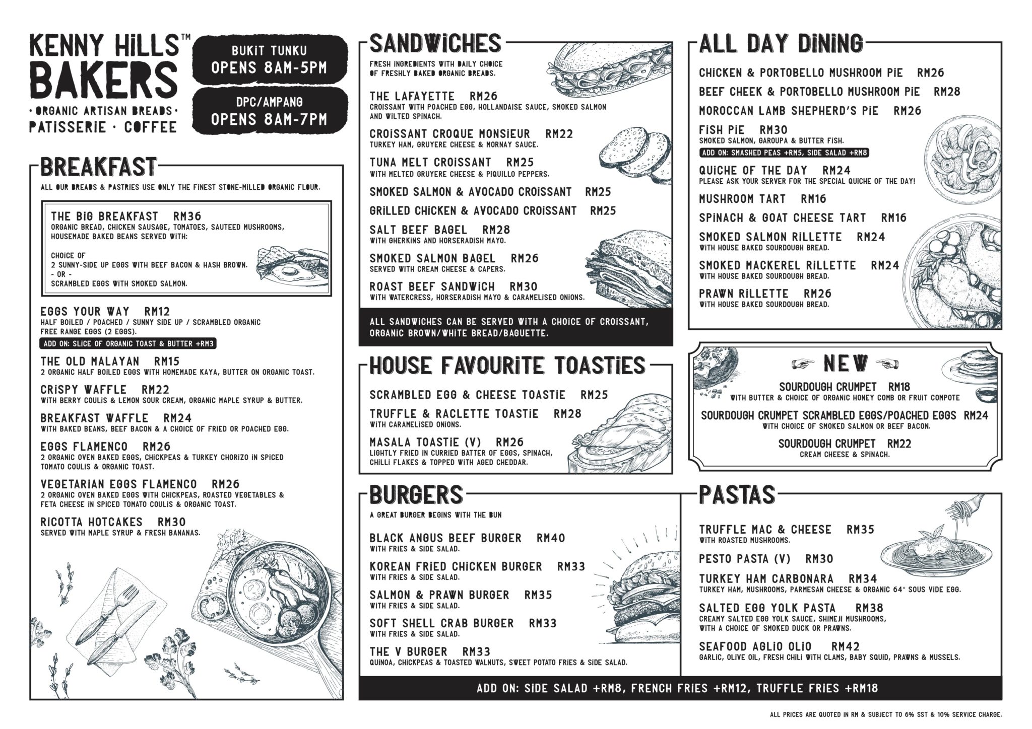 Kenny Hills Bakers (Ampang) Cafe Culture Bakery Cafe Kuala Lumpur